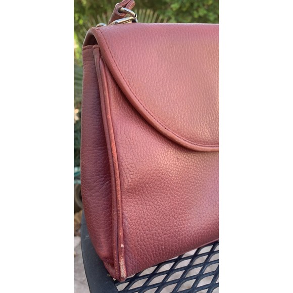 Mark Cross Pebble Leather Satchel - Picture 6 of 12